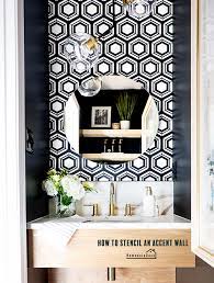 How To Stencil An Accent Wall