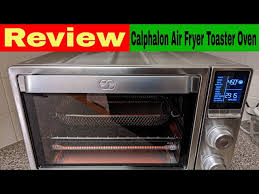 calphalon quartz heat air fryer toaster