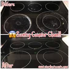 scentsy counter clean worked wonders