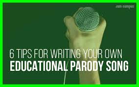 Metaphors are a simple thing to consider when you're starting out and you want to make your songs stand out. 6 Tips For Writing Your Own Educational Parody Song Lyrics Jam Campus
