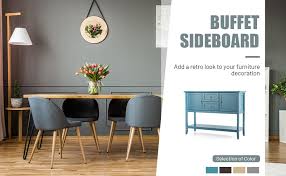 Wooden Sideboard Buffet Console Table