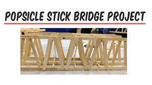popsicle stick bridge project