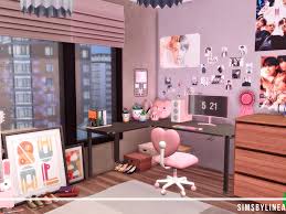 the sims resource kpop bedroom