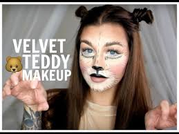 velvet teddy halloween makeup you