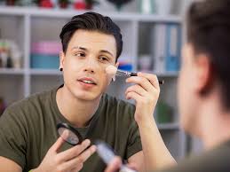 beauty makeup for men is slowly