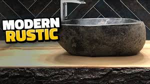 Rustic bathroom vanity crafted using natural live edge redwood burl slab with redwood root base. Bathroom Remodel Live Edge Vanity Youtube