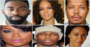 black celebrities with hazel eyes