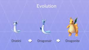 Dragonite Full Evolution Chain Evolving Dratini To Dragonair To Dragonite Plus Power Ups
