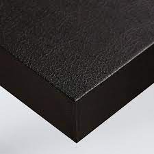 Black Leather Adhesive Covering For