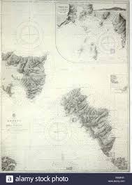 1844 British Admiralty Chart Of Andros Island And Cape Doro