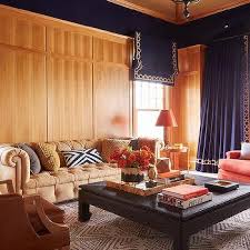 orange and blue living room design ideas