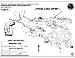 Oneida Lake Madison Onondaga Oswego And Oneida Nys