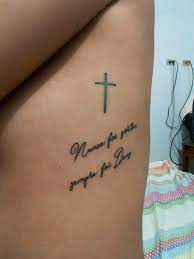 Tattoo uploaded by Sandra Martinez • Nunca foi sorte, sempre foi Deus💕 •  Tattoodo