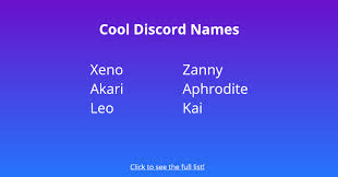 Add your names, share with friends. 150 Cool Funny And Cute Discord Names Followchain