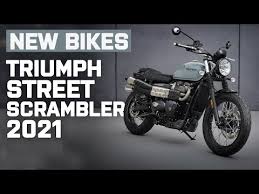 triumph announce 2021 street scrambler
