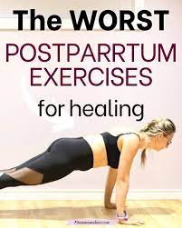 postpartum ab exercises to avoid and