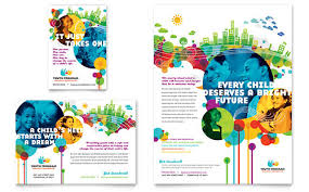 Childrens Ministry Brochure Template Church Youth Ministry Brochure
