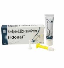 fidonal nifedipine lignocaine cream