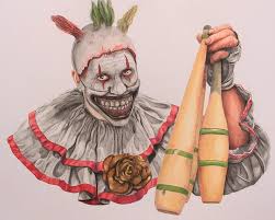 More sketches take a peek at some of the sketches created by our users, are you a sketchite? Twisty The Clown American Horror Story Beach Sheet For Sale By Tracy Van Lieshout