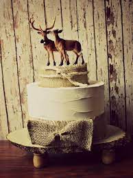 Below we can find deer hunting theme cake, deer hunting wedding cake topper and hunting birthday cake toppers, they are few of cool pictures of hunting birthday cakes cake toppers. Doe And Buck Cake Topper Deer Wedding Cake Topper Hunting Etsy Hunting Wedding Cake Deer Wedding Wedding Cake Toppers