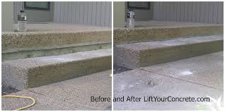 are your front steps sinking concrete