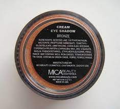 mica beauty cream eye shadow in bronze