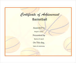 8 Basketball Certificate Templates Download Free Documents In Pdf
