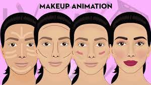 makeup animation asmr animation