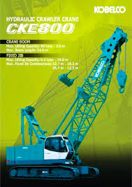 Cke 800 Kobelco Cranes Pdf Catalogs Technical
