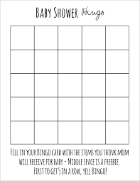 How To Fill Out A Baby Shower Invitation Bingo Template Word 40