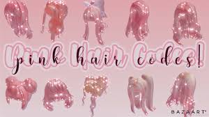 Below are 37 working coupons for youtube roblox hair codes from reliable websites that we have updated for users to get maximum savings. Aesthetic Pink Hair Codes Roblox Bloxburg Youtube