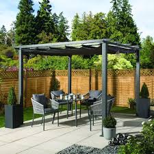 Premium Aluminium Garden Gazebo 3x3m