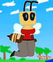 Ash relaxing day at the beach (ringsel) oc. Thicc Bee By Knifethepichu On Deviantart