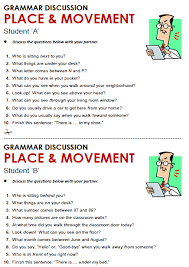 place and movement all things grammar