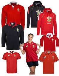 wales rugby shirt men women kids red