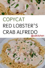 crab alfredo recipe
