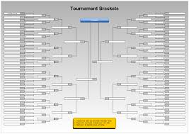 Tournament Brackets Chart