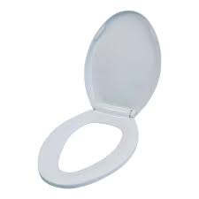 The Plumber S Choice Elongated Plastic Toilet Seat With Slow Close Easy Remove Adjustable Hinge White