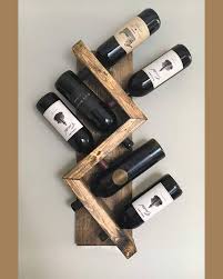 Rustic Wine Racks Wine Bottle Display
