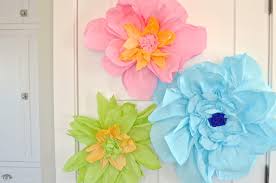 how to make giant paper flowers
