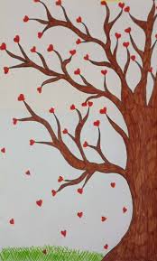 beautiful tree drawing by umar nawaz