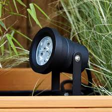 searchlight newton led garden spotlight