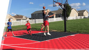 (see below for details)dimension of court: Backyard Basketball Court Flooring Outdoor Sport Tiles