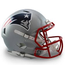 Details About Nfl New England Patriots Speed Authentic Full Size Helmet Mens Fanatics