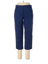 Details About Rafaella Women Blue Casual Pants 10
