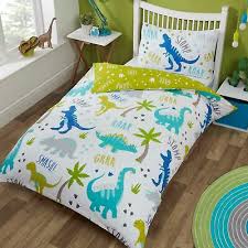 Dinosaurs Toddler Cot Bed Duvet Cover T