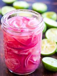 mexican pickled onions with lime juice