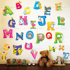 Large Animal Alphabet Letter Wall