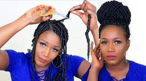 how to take down crochet faux locs in