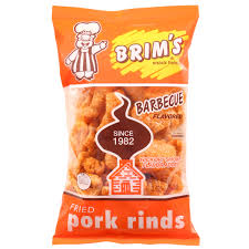 bbq pork rinds brim s snack foods